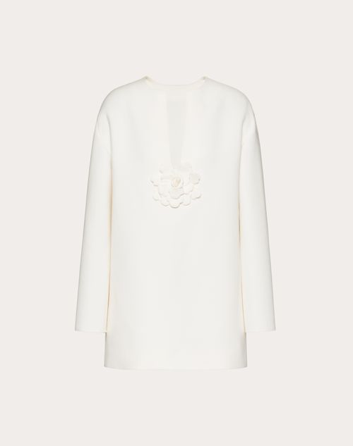 Valentino - Embroidered Crepe Couture Kaftan Dress - Ivory - Woman - Woman Sale