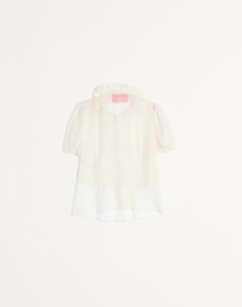 Valentino Chiffon Blouse Woman Ivory 36