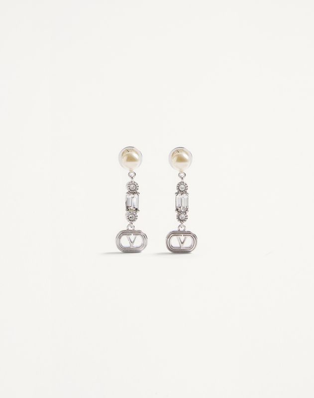 オヴァレット メタル X パール X スワロフスキー®クリスタル