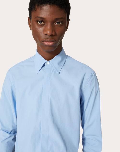 Valentino Blue Hardware Shirt