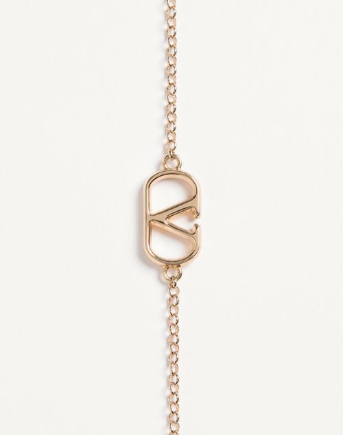 Valentino Garavani - Vlogo Signature Metal Bracelet - Gold - Woman - Jewelry