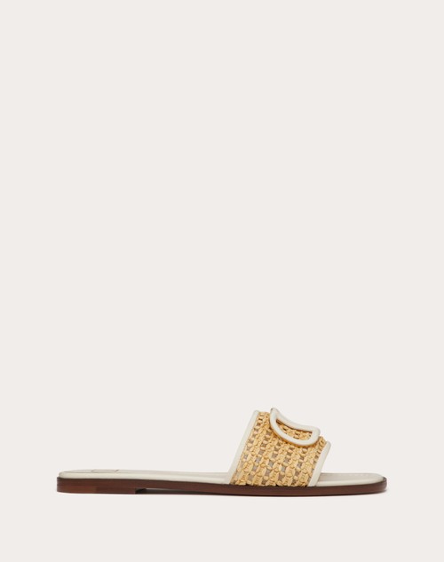 VLogo Signature raffia slides