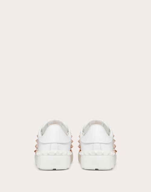 calfskin rockstud sneaker
