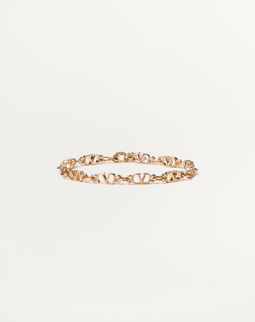 Valentino Garavani - Pulsera Toile Iconographe De Metal - Oro - Mujer - Joyas