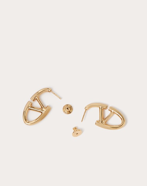 Valentino Garavani Vlogo The Bold Edition earrings - Gold