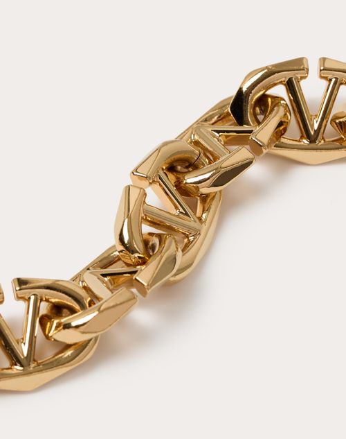 Valentino Garavani - Vlogo The Bold Edition Metal Bracelet - Gold - Woman - Jewelry