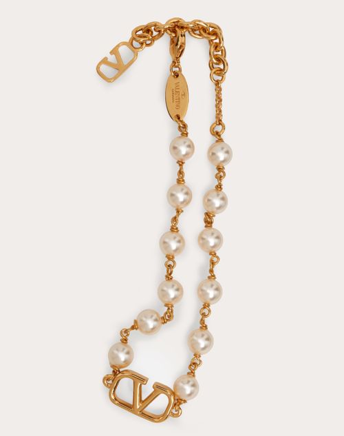 Valentino Garavani Vlogo Signature Chain Bracelet - Gold - One Size