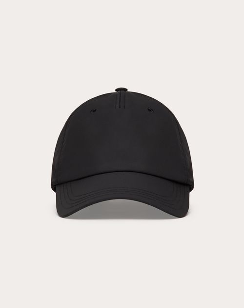 Valentino Garavani Vlogo Signature Baseball Cap Man Black 57