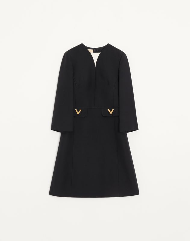 Valentino - Crepe Couture Midi Dress