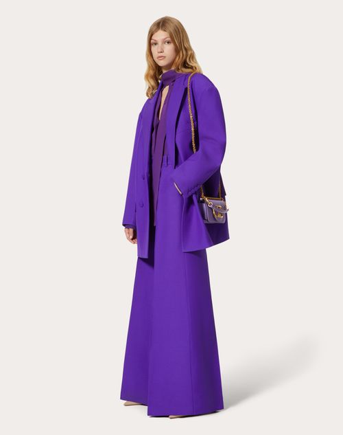 Valentino - Georgette Blouse - Astral Purple - Woman - Shirts And Tops