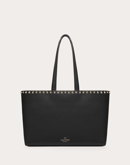 Valentino black outlet tote bag