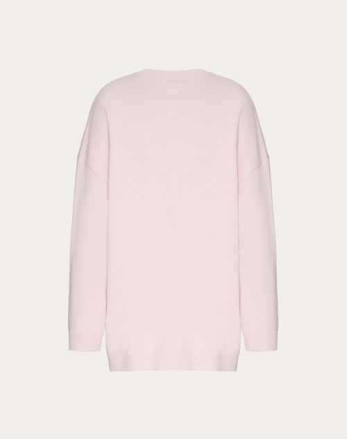 Valentino - Wool Sweater - Taffy - Woman - Knitwear