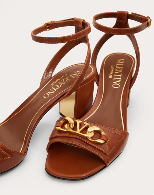 VALENTINO の靴♪ ★ VLOGO CHAIN SANDAL★ 100㎜ 多色 273893-27698-VALENTINO-