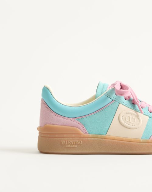 Valentino Garavani - Upvillage Crosta Sneaker - Azure/ivory - Woman - Sneakers