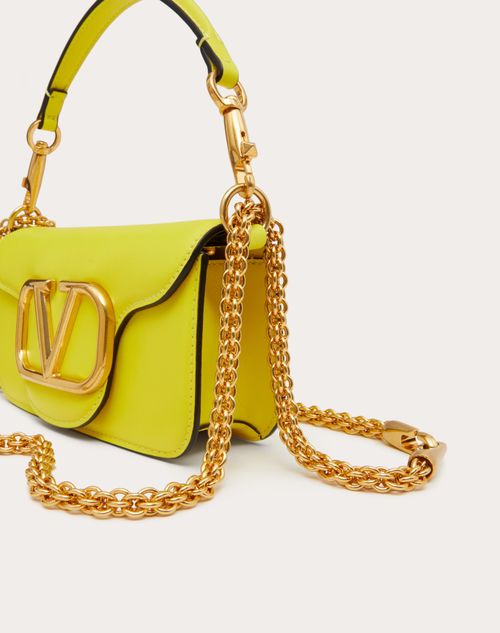 Valentino Garavani Locò Micro Leather Shoulder Bag