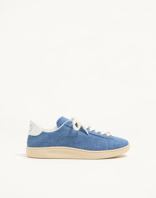 Valentino Garavani - Royco Denim Sneaker - Denim - Man - Sneakers