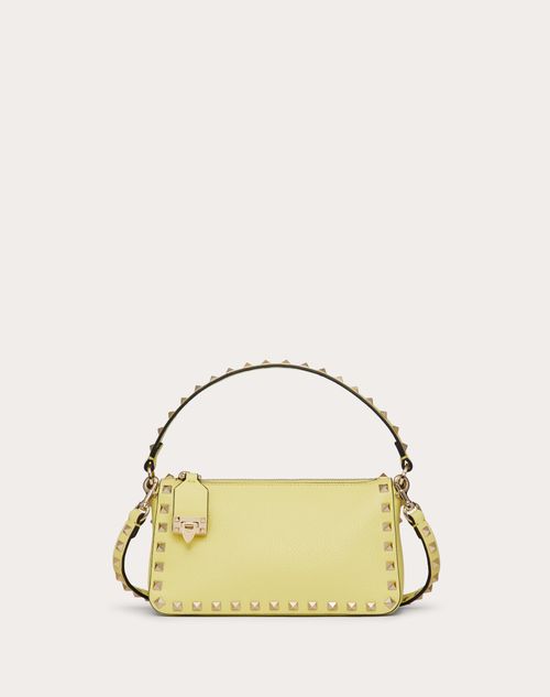 VALENTINO GARAVANI VRING small smooth and textured-leather