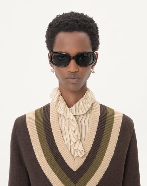 Valentino Garavani - Cherryfic Metal And Swarovski® Crystal Earrings - Gold/crystal - Woman - Jewelry