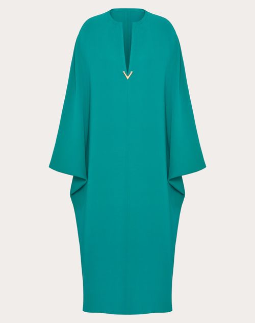 Valentino - Cady Couture Midi Dress - Beryl - Woman - Woman Ready To Wear Sale