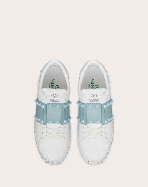 forhindre Bliver til Making Open For A Change Sneaker In Bio-based Material for Woman in  White/multicolor | Valentino US