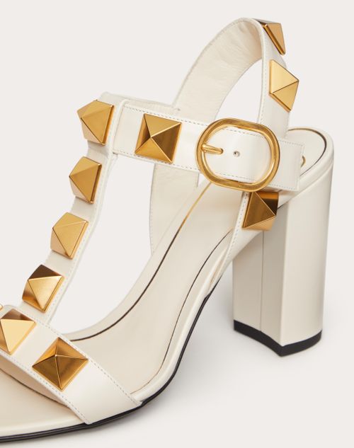 Valentino gold studded clearance shoes