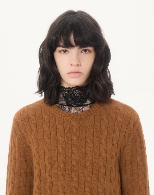 Valentino - Cashmere Jumper - Tan - Woman - Knitwear