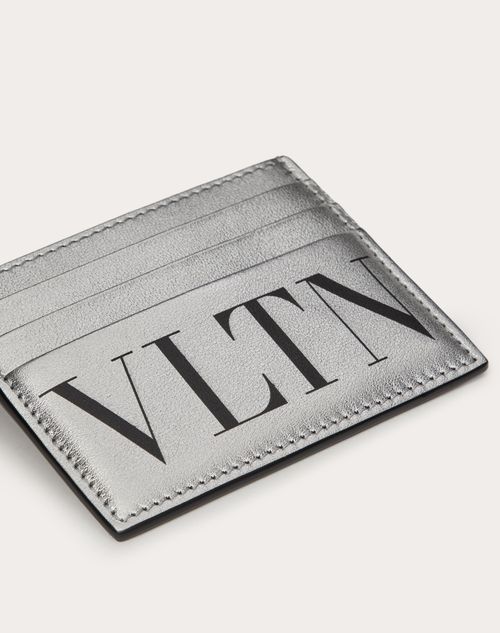 Valentino Garavani - Vltn Cardholder - Silver - Man - Man Sale