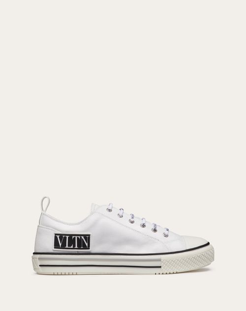 Valentino Garavani - Giggies Low-top Fabric Sneaker - White - Man - Man Shoes Sale