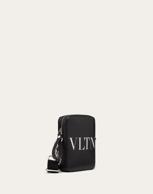 Vltn レザー スモール ショルダーバッグ for メンズ インチ ブラック | Valentino JP