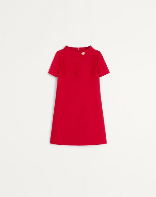 Valentino - Vestido Corto De Crepe Couture - París - Mujer - Ropa