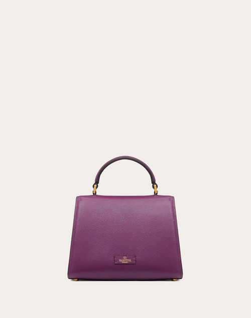 Small Vsling Grainy Calfskin Handbag for Woman in Black | Valentino US
