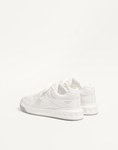 Valentino Garavani - One Stud Low-top Nappa Sneaker - White - Man - Trainers