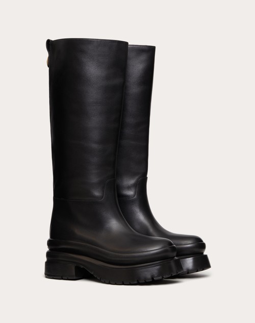 valentino stud boots