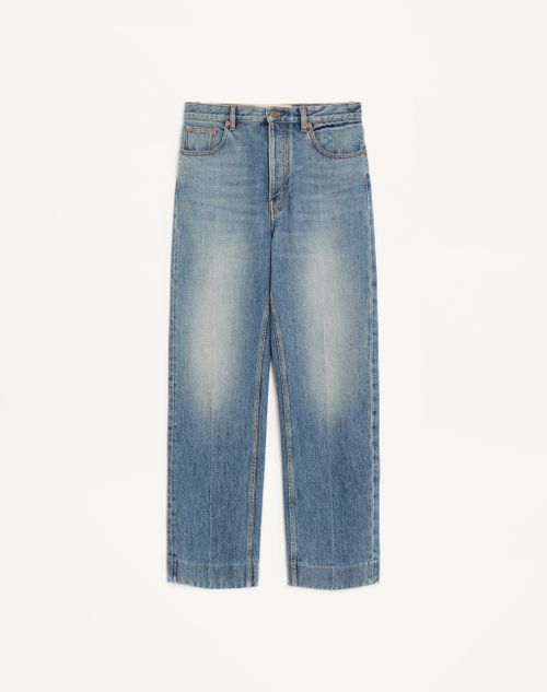 Valentino - Pantalone Valentino In Denim A Cinque Tasche - Denim - Uomo - Denim