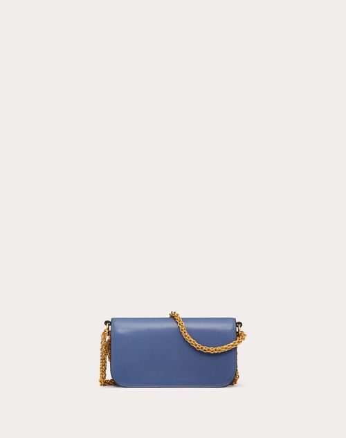 Locò Small Shoulder Bag In Calfskin for Woman in Ultramarine