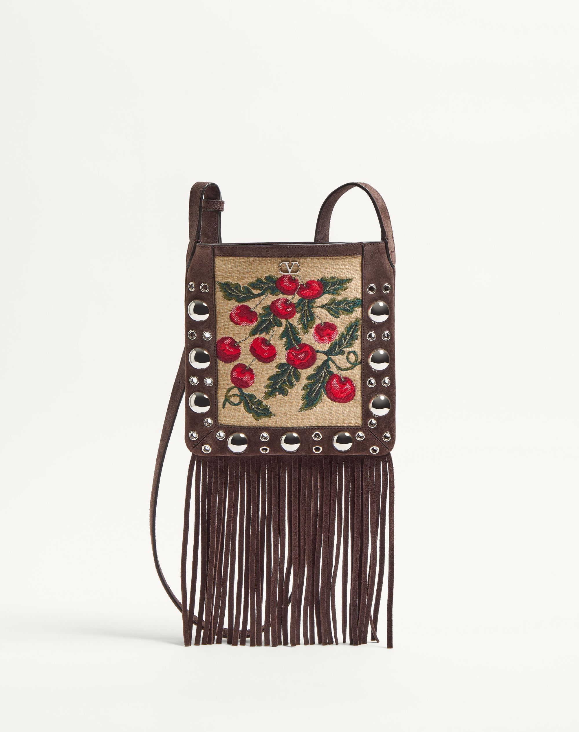 VALENTINO GARAVANI NELLC%C3%94TE SMALL SHOULDER BAG IN JACQUARD SYNTHETIC RAFFIA AND FRINGES?quality=80&size=35&format=auto