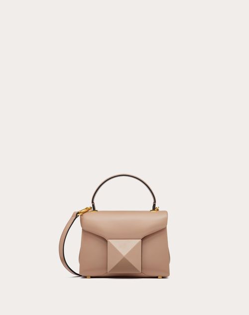 Valentino Mini Leather One Stud Top-Handle Bag