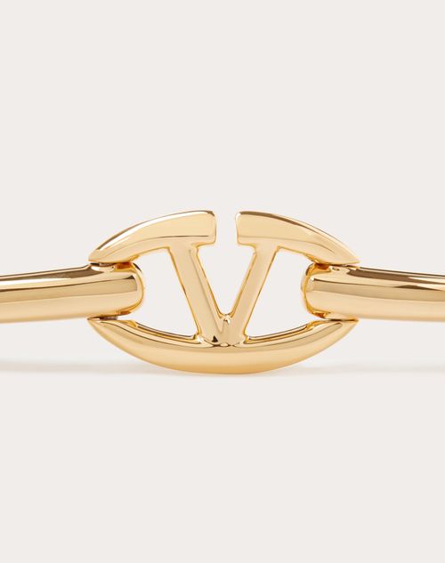 Valentino Garavani - Vlogo The Bold Edition Metal Choker - Gold - Woman - Accessories