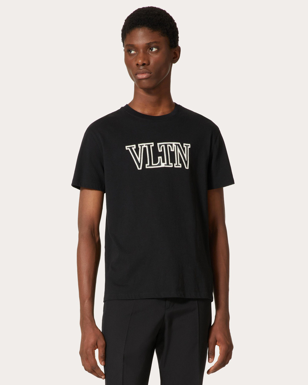 Vltnタグ コットン Tシャツ for メンズ インチ ブラック | Valentino JP