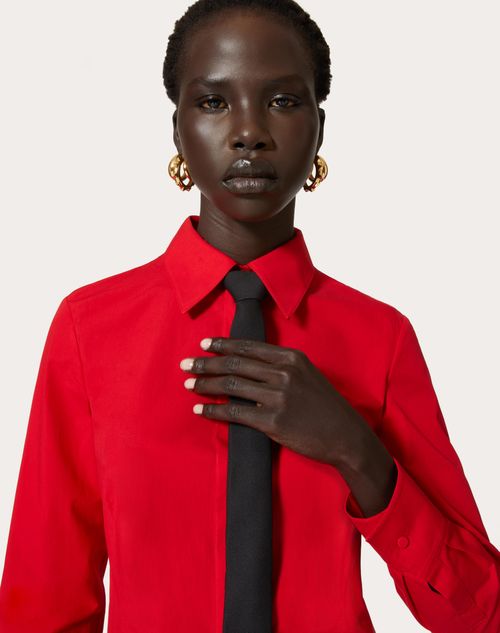 Chemise rouge clearance femme