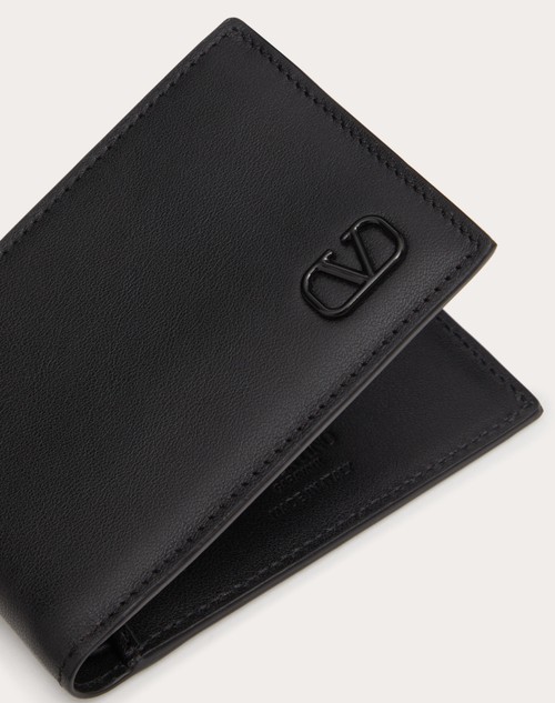 Valentino Garavani Black VLogo Signature Wallet Bag