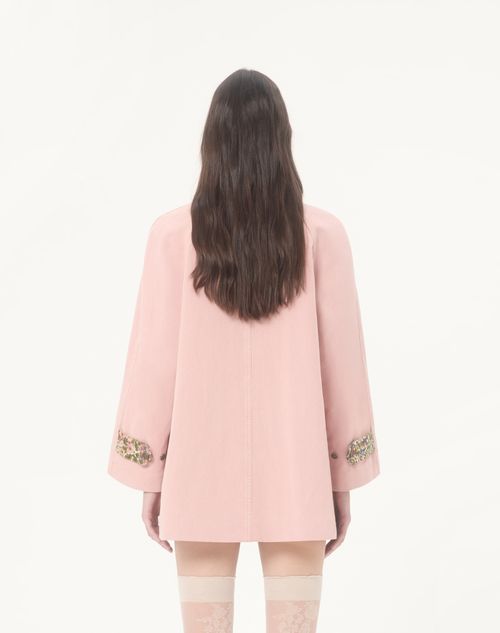 Valentino - Denim Caban - Pink - Woman - Denim