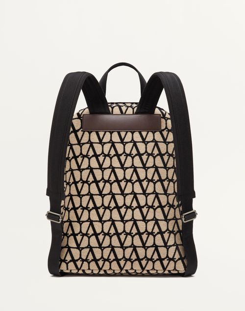 Valentino Garavani Black Iconographe Backpack