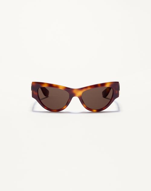 Valentino - Cat-eye Acetate Eyewear - Havana/brown - Woman - Eyewear