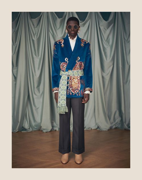 VALENTINO - 【訳あり】VALENTINO ROMA 総柄長袖シャツ コットン