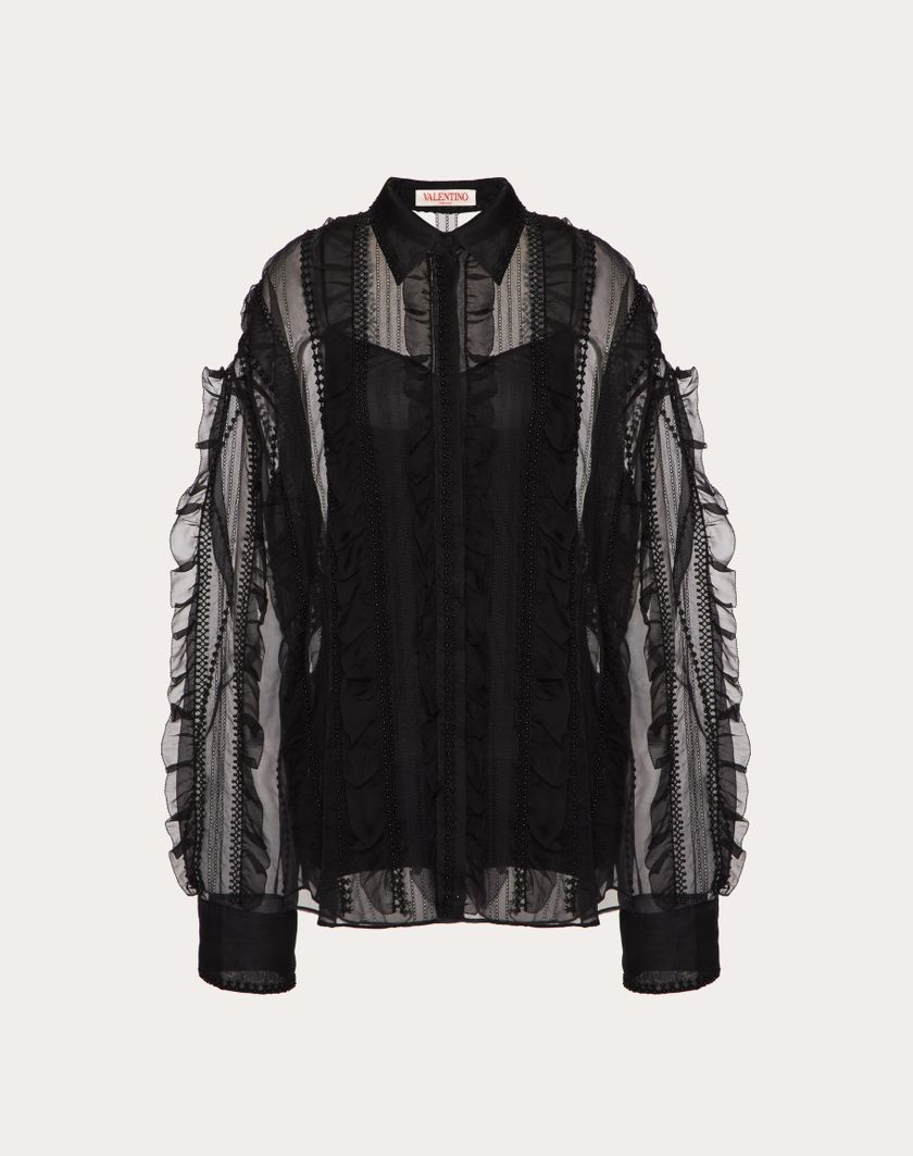 Valentino Handbags Camicia per Donna in Nero | Valentino IT