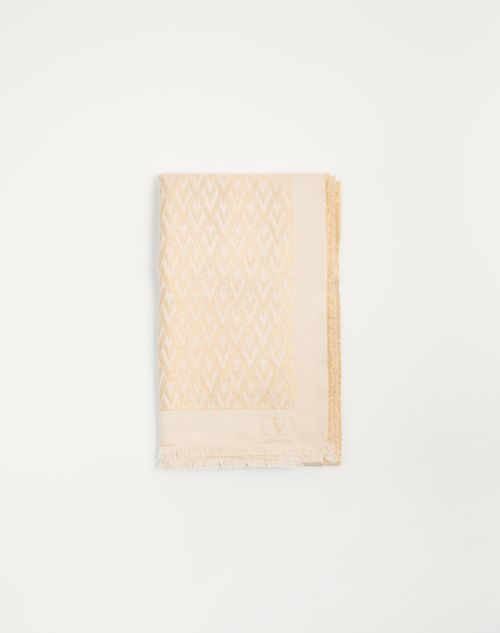  - Butter/gold Lurex