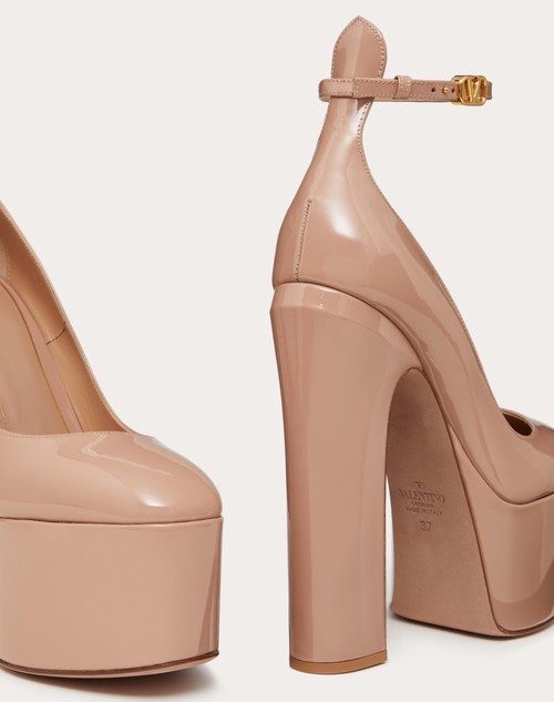 platform shoes tan