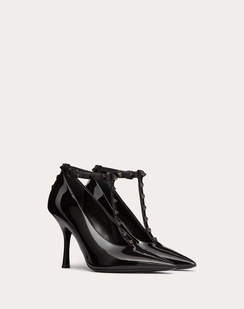 Black patent 2025 valentino rockstud