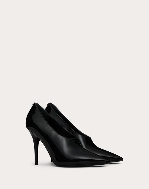 Valentino Garavani - Zapato Valentino Garavani Le Salon De Charol Con Tacón De 105 mm - Negro - Mujer - Salones